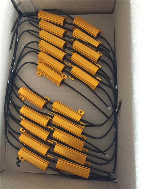 異形汽車電阻器